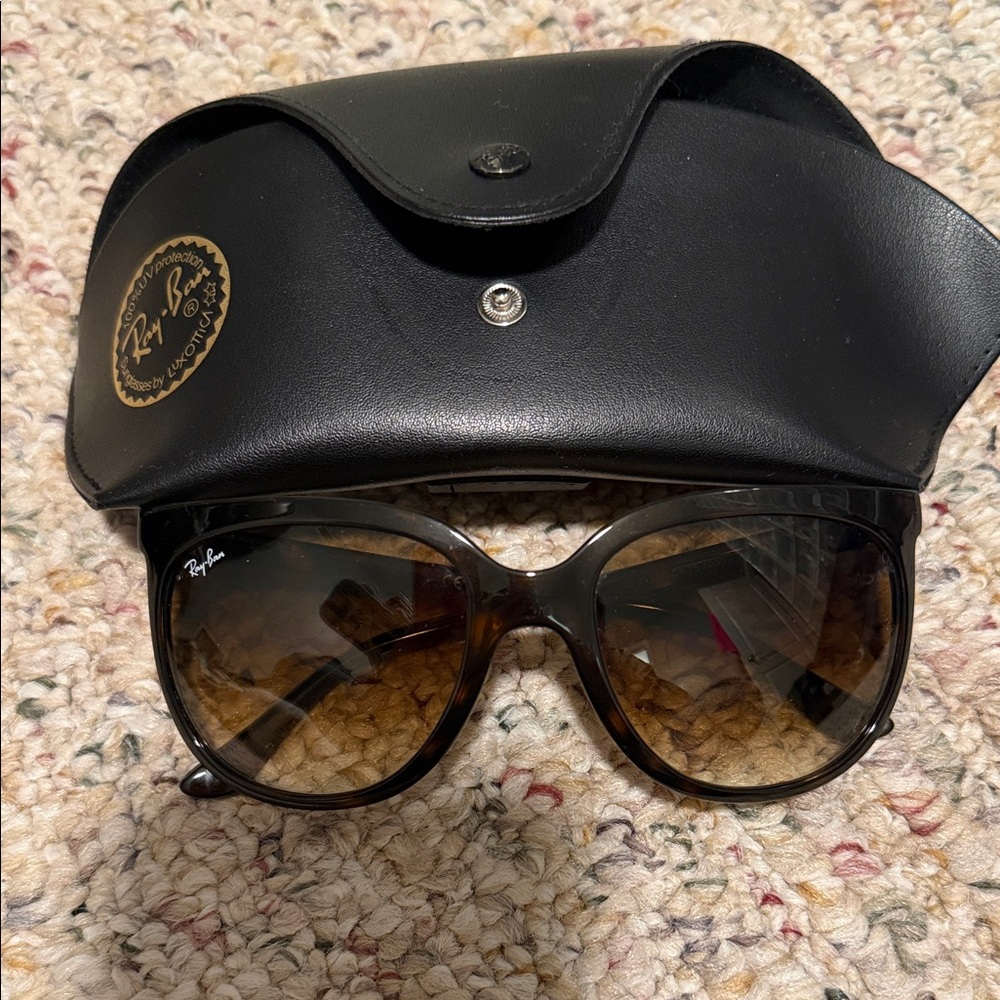 Ray-Ban Women's Gradient Brown Sunglasses